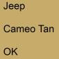 Preview: Jeep, Cameo Tan, OK.